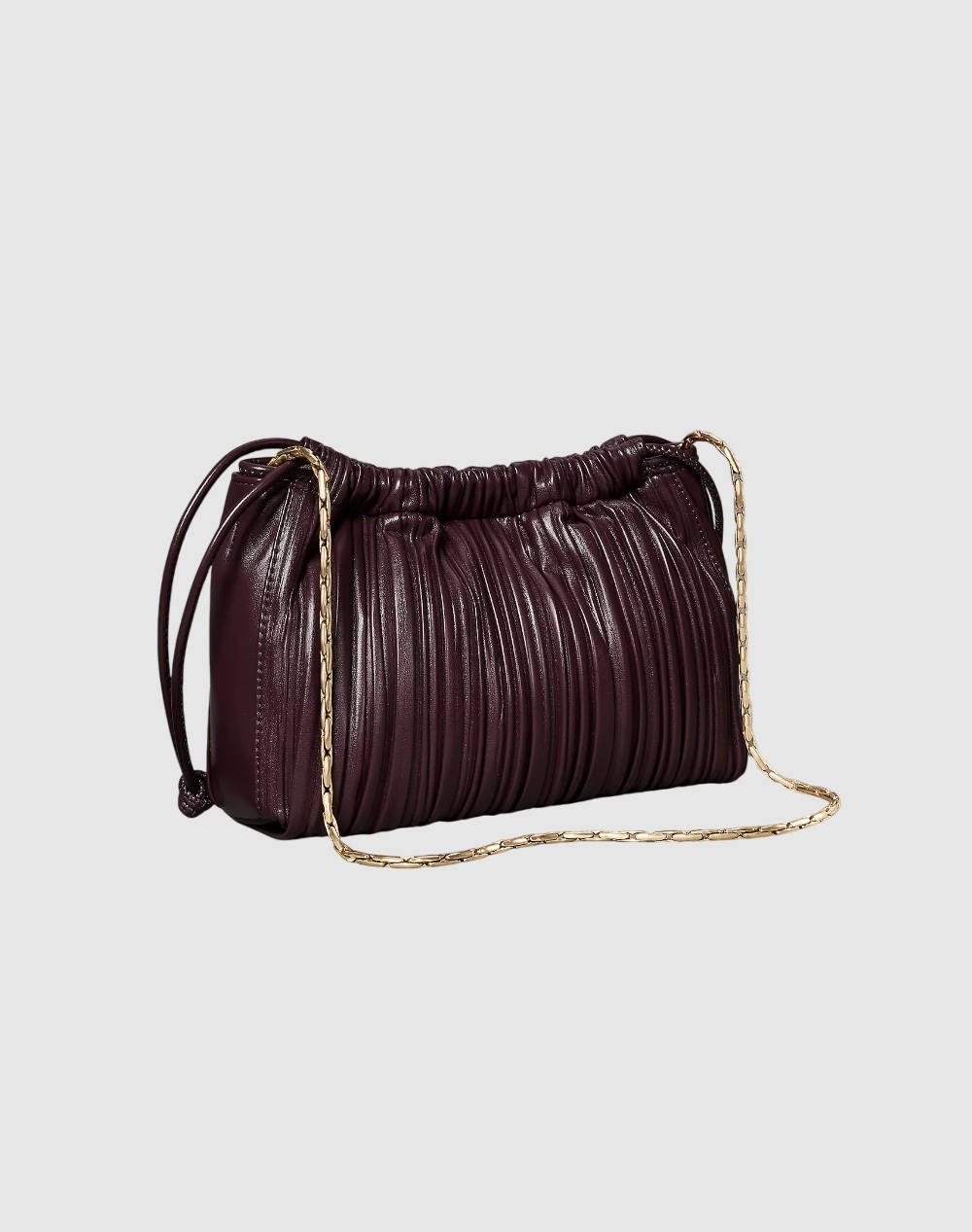 CALVIN KLEIN DRAWSTRING PLISSE CROSSBODY (Dimensiuni: 27 x 18 x 8cm.)
