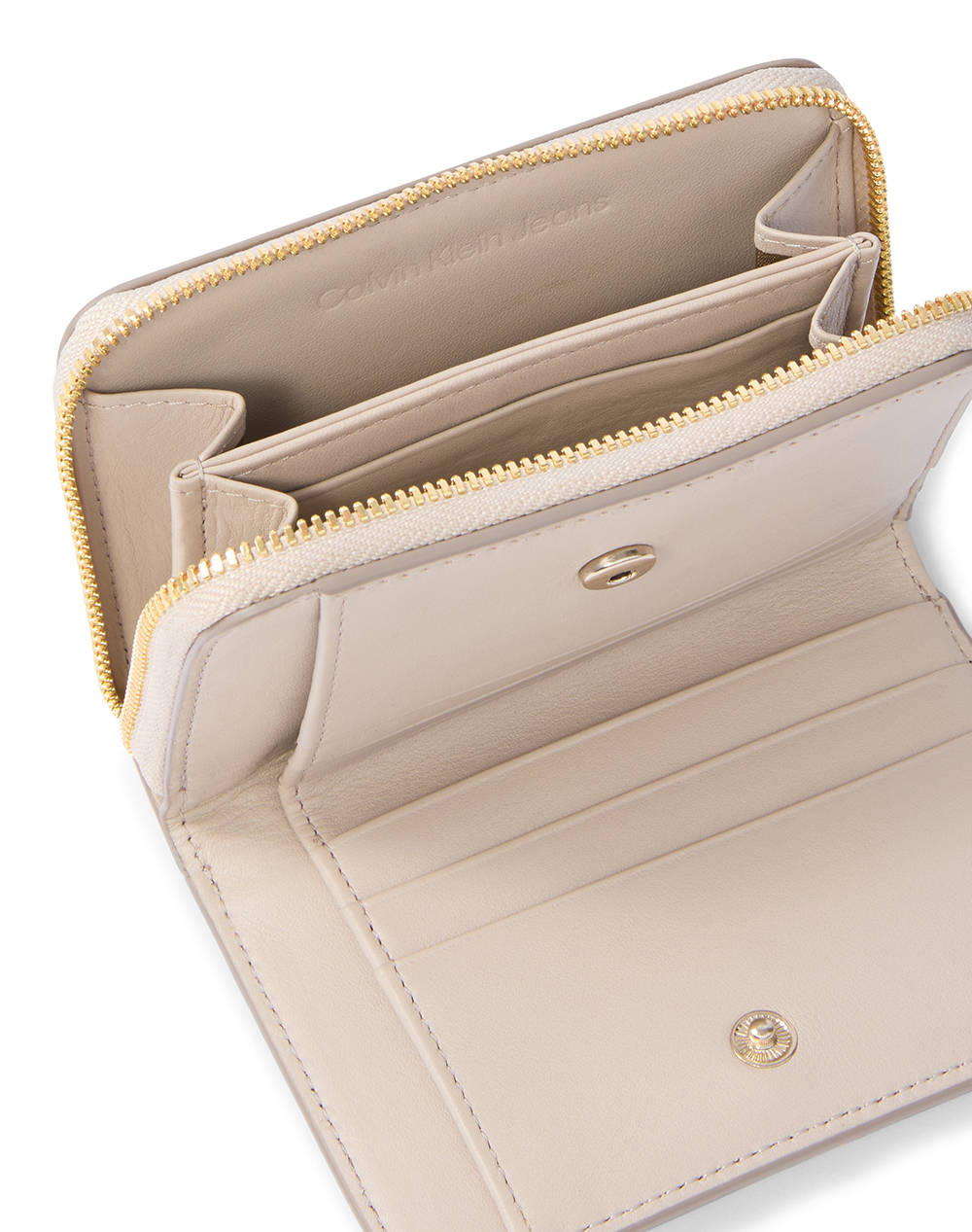 CALVIN KLEIN MNML MNGRM LTHR MD F(Dimensiuni: 8.5 x 11.5cm.)
