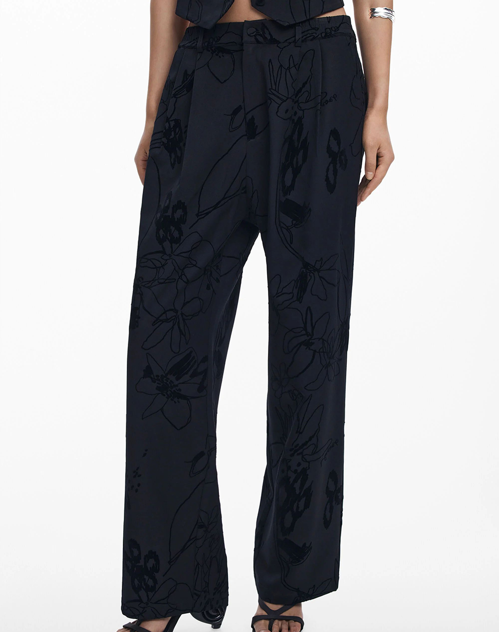 DESIGUAL PANT_FLOCK PANTALONI DE DAMA