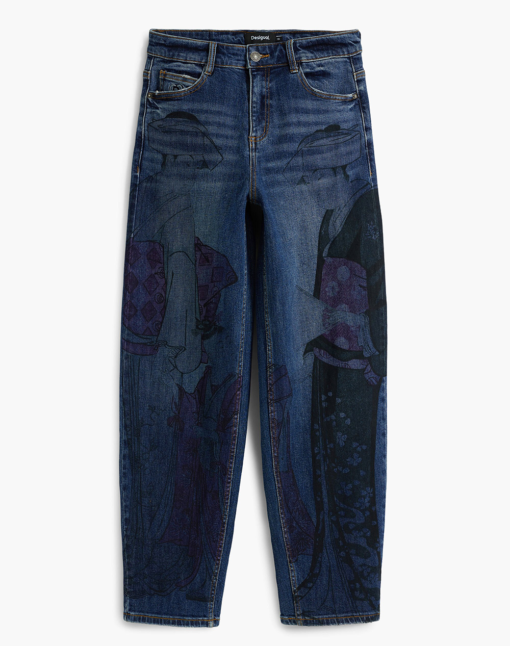DESIGUAL DENIM_SAMURAI PANTALONI DE DAMA