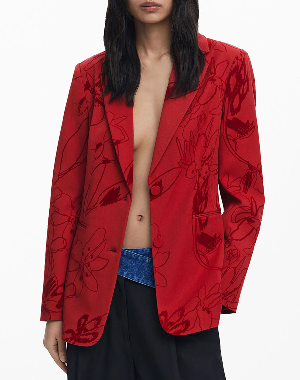 DESIGUAL BLAZER_FLOCKARTY SACOU DE DAMA
