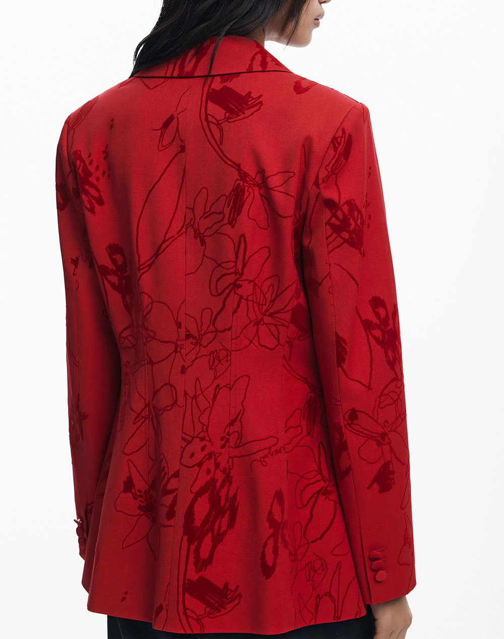 DESIGUAL BLAZER_FLOCKARTY SACOU DE DAMA