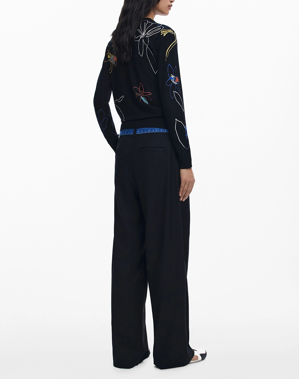 DESIGUAL JERS_ARTY PULOVER DE DAMA