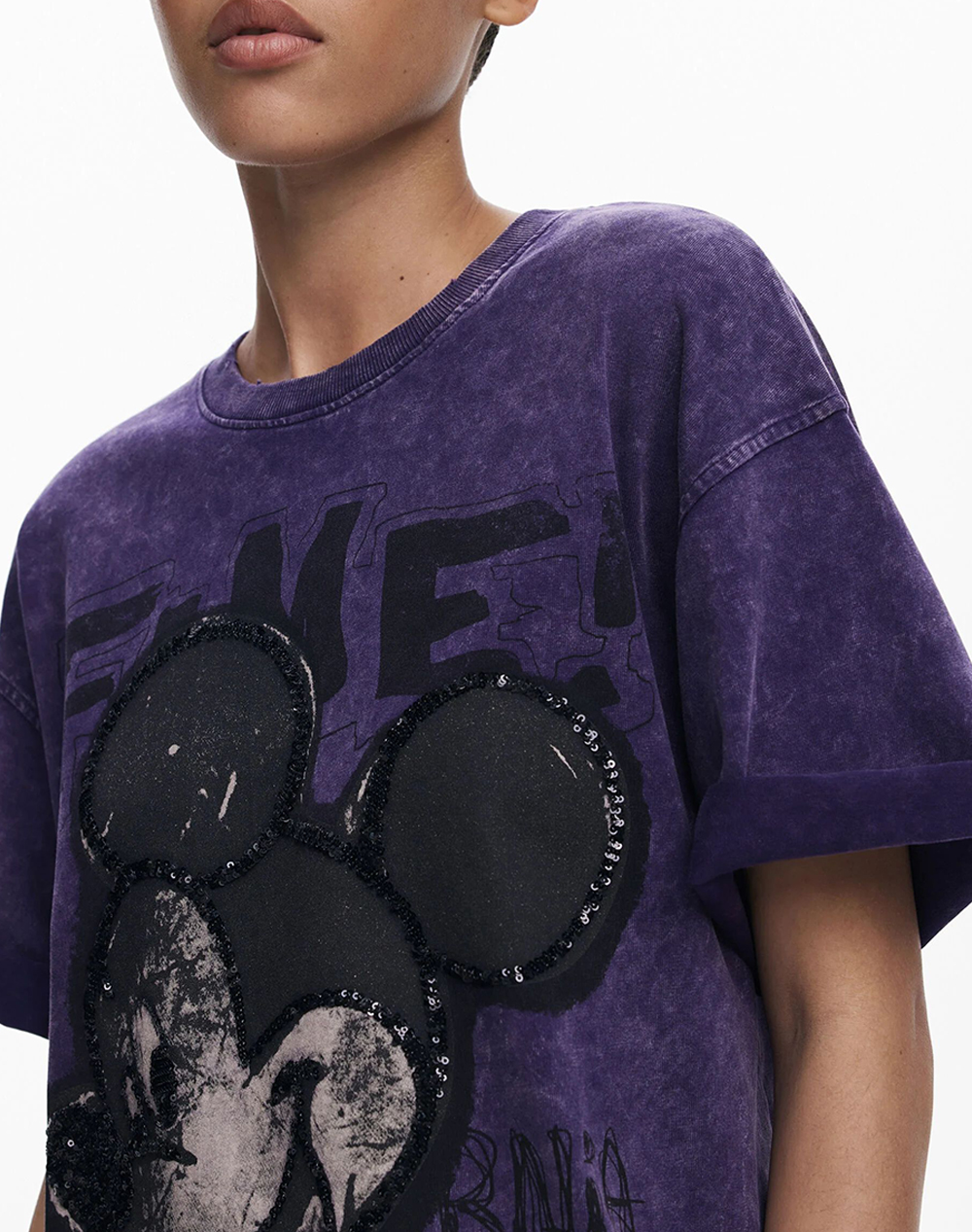 DESIGUAL TS_FUGAZ MICKEY BLUZA DE DAMA
