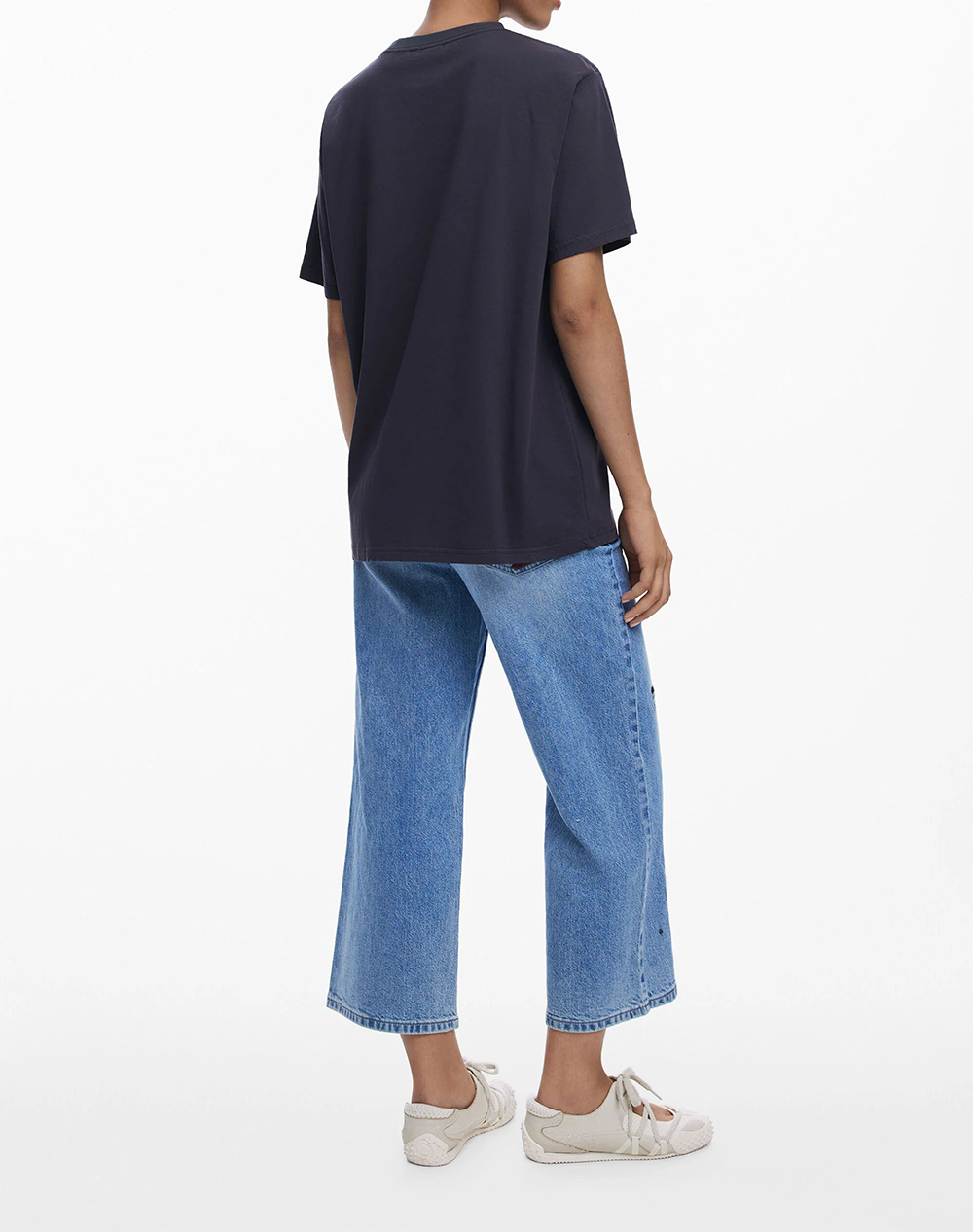 DESIGUAL TS_MICKEY LACE BLUZA DE DAMA