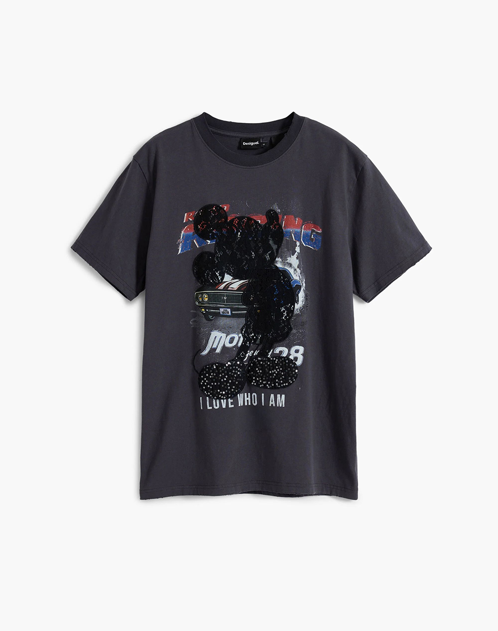 DESIGUAL TS_MICKEY LACE BLUZA DE DAMA