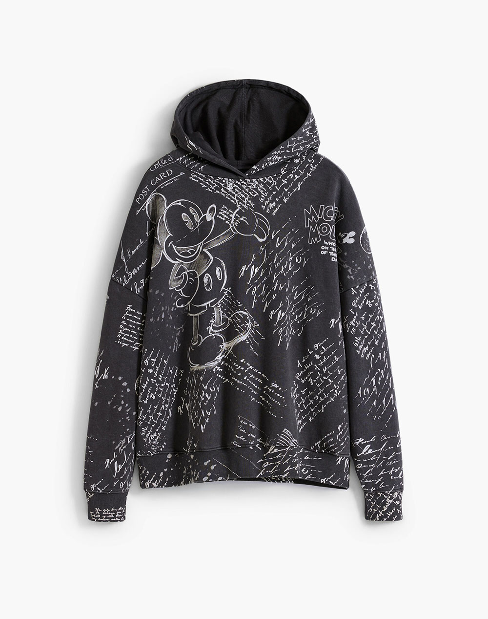 DESIGUAL SWEAT_LETTERS MICKEY HANORAC DE DAMA