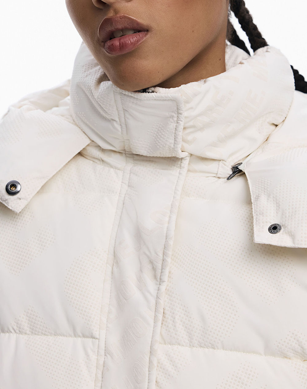 DESIGUAL PADDED_CADERA_FLOCK GEACA DE DAMA