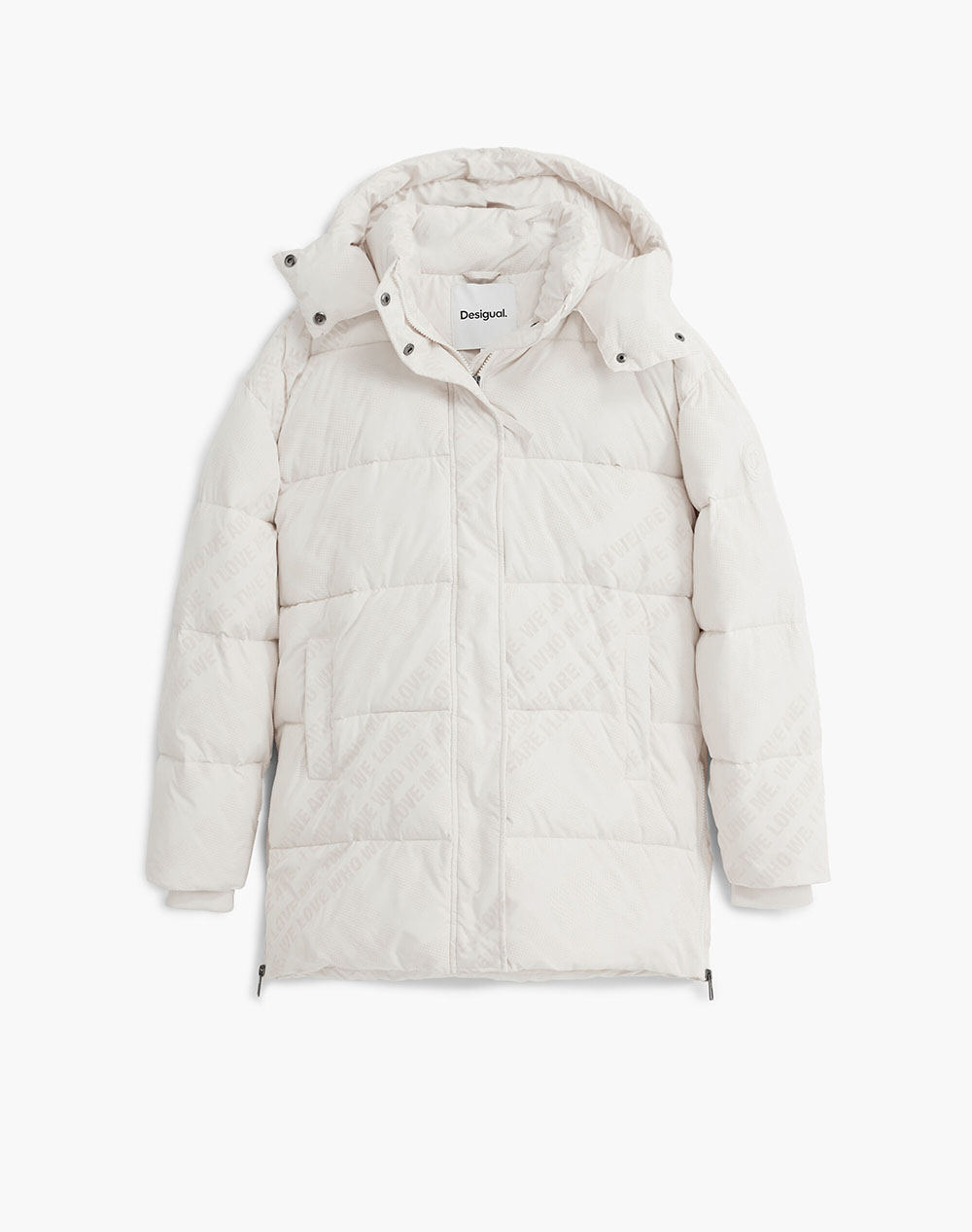 DESIGUAL PADDED_CADERA_FLOCK GEACA DE DAMA