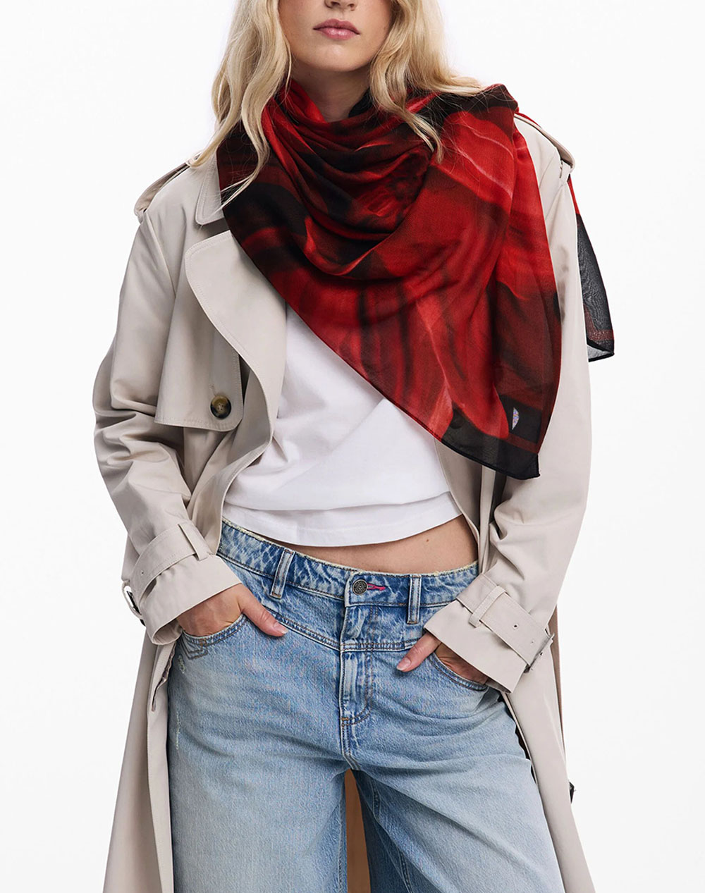 DESIGUAL FOU_FLOWERINA ACCESORII DE DAMA