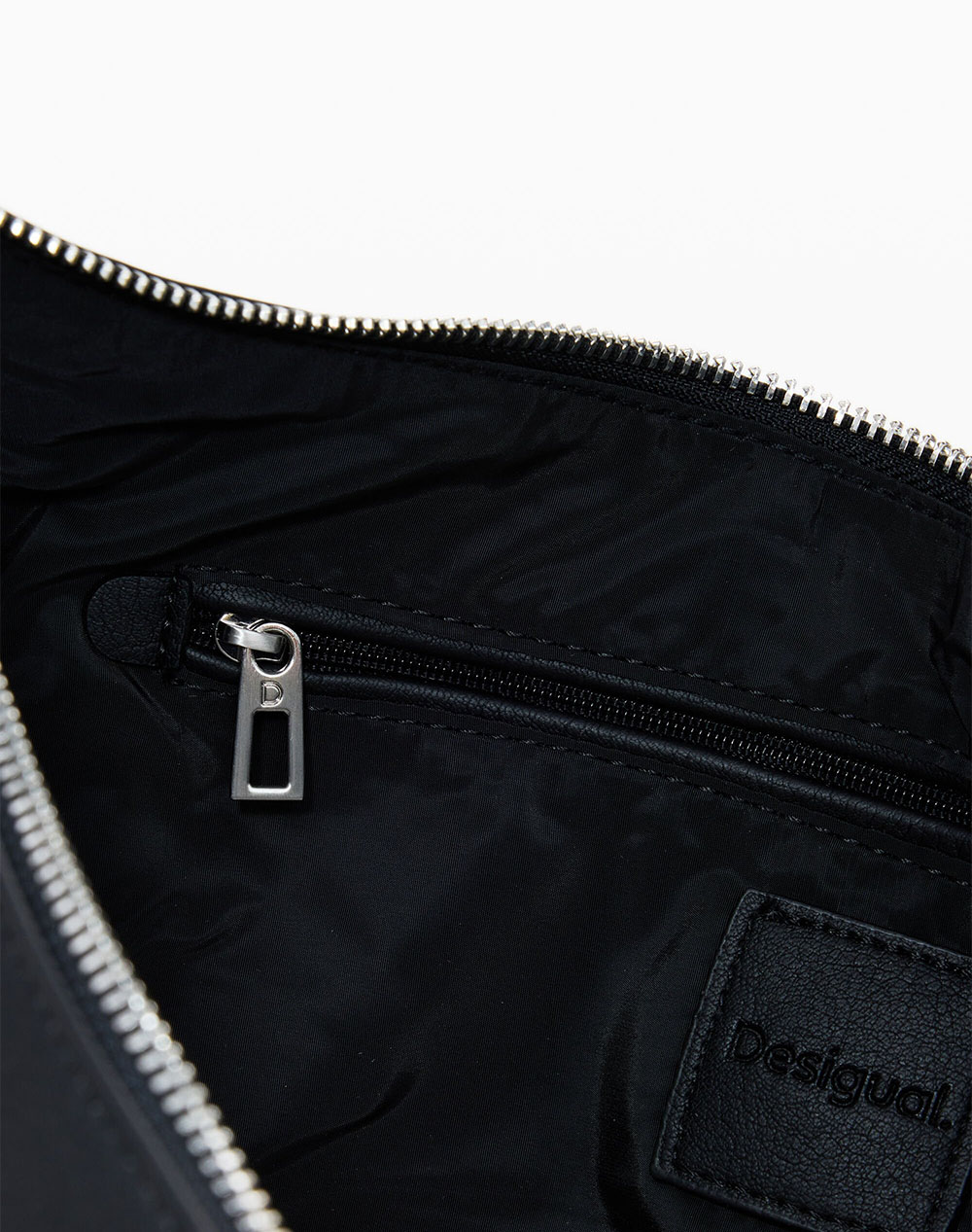 DESIGUAL BAG_HALF LOGO ZANTE BLACK GEANTA DE DAMA