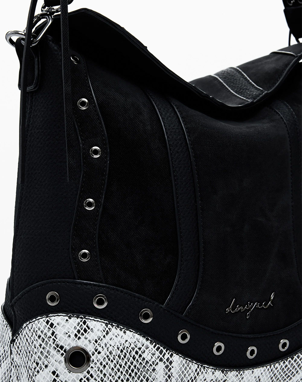 DESIGUAL BACK_SNAKE PATCH JERSEY 2 GEANTA DE DAMA