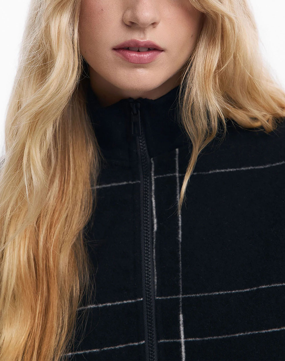 DESIGUAL PONCHO_CUADROS ALDAMA DE DAMA