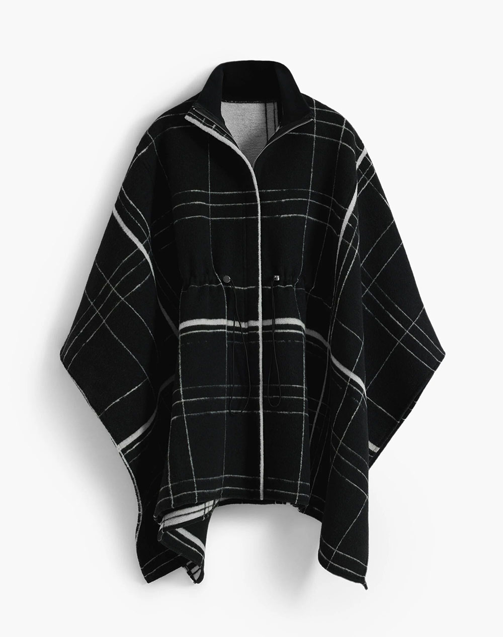 DESIGUAL PONCHO_CUADROS ALDAMA DE DAMA