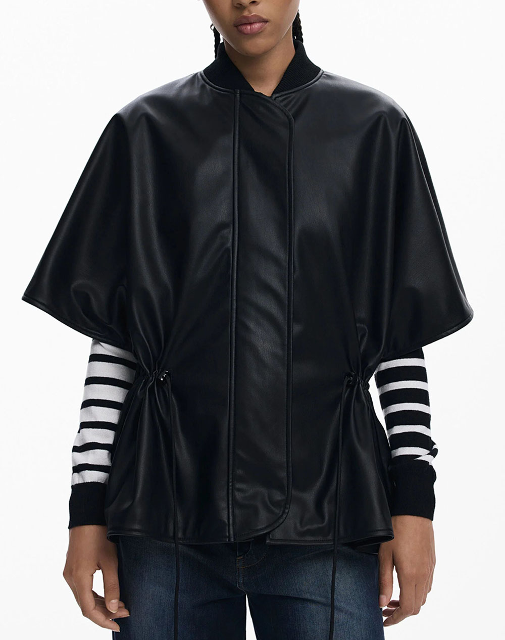 DESIGUAL PONCHO_REVIVAL RICHMOND DE DAMA