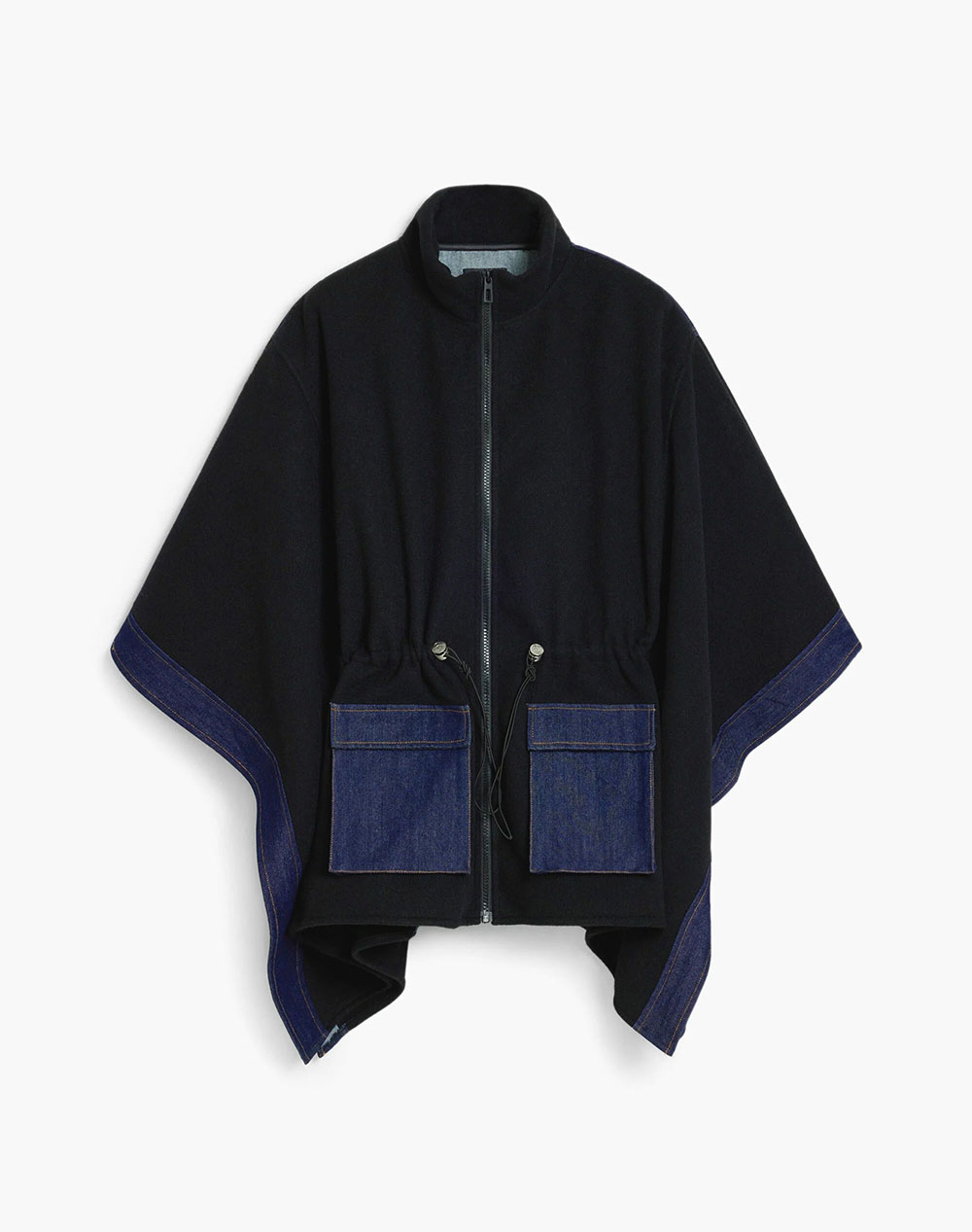 DESIGUAL PONCHO_DENIM ALDAMA DE DAMA