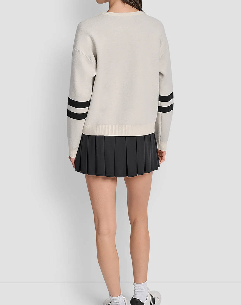 DKNY DP5R0749 LOGO PULOVER CU MANECA LUNGA DKNY