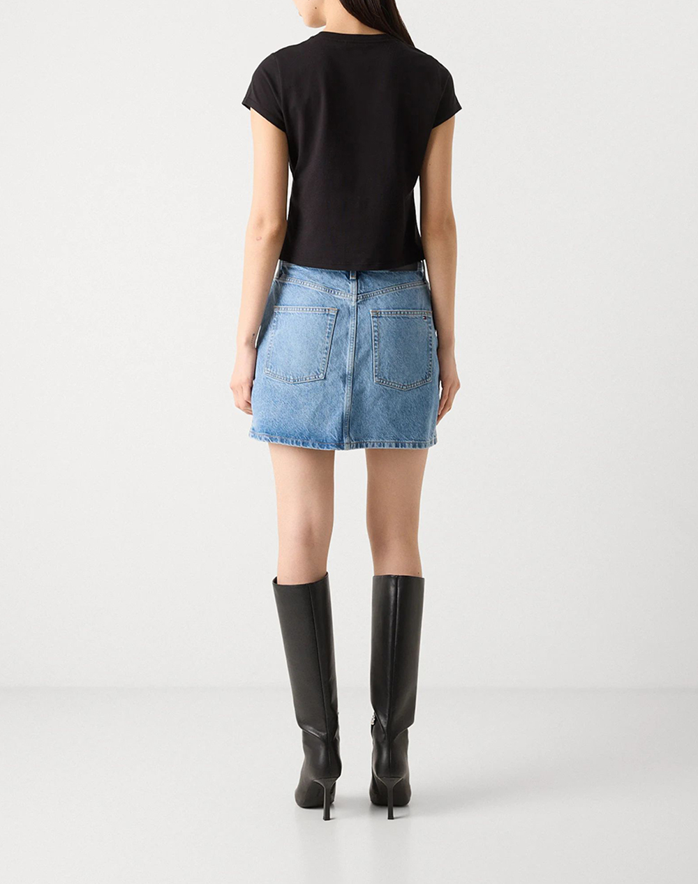 DKNY DJ5T1512 LOGO BLUZA CU MANECA SCURTA DKNY