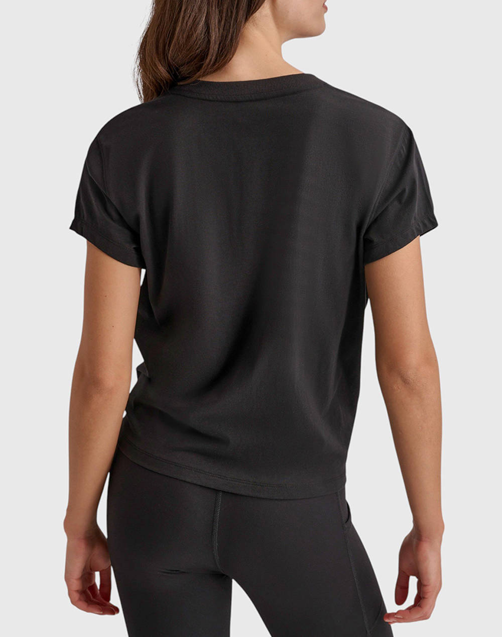 DKNY DP4T9994 LOGO BLUZA CU MANECA SCURTA DKNY