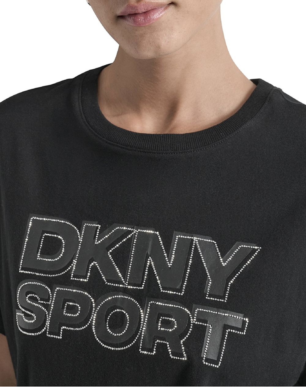 DKNY DP5T1346 LOGO BLUZA CU MANECA SCURTA DKNY