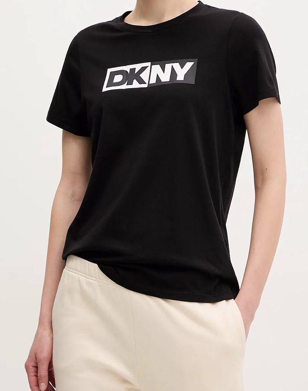 DKNY DP5T5894 LOGO BLUZA CU MANECA SCURTA DKNY