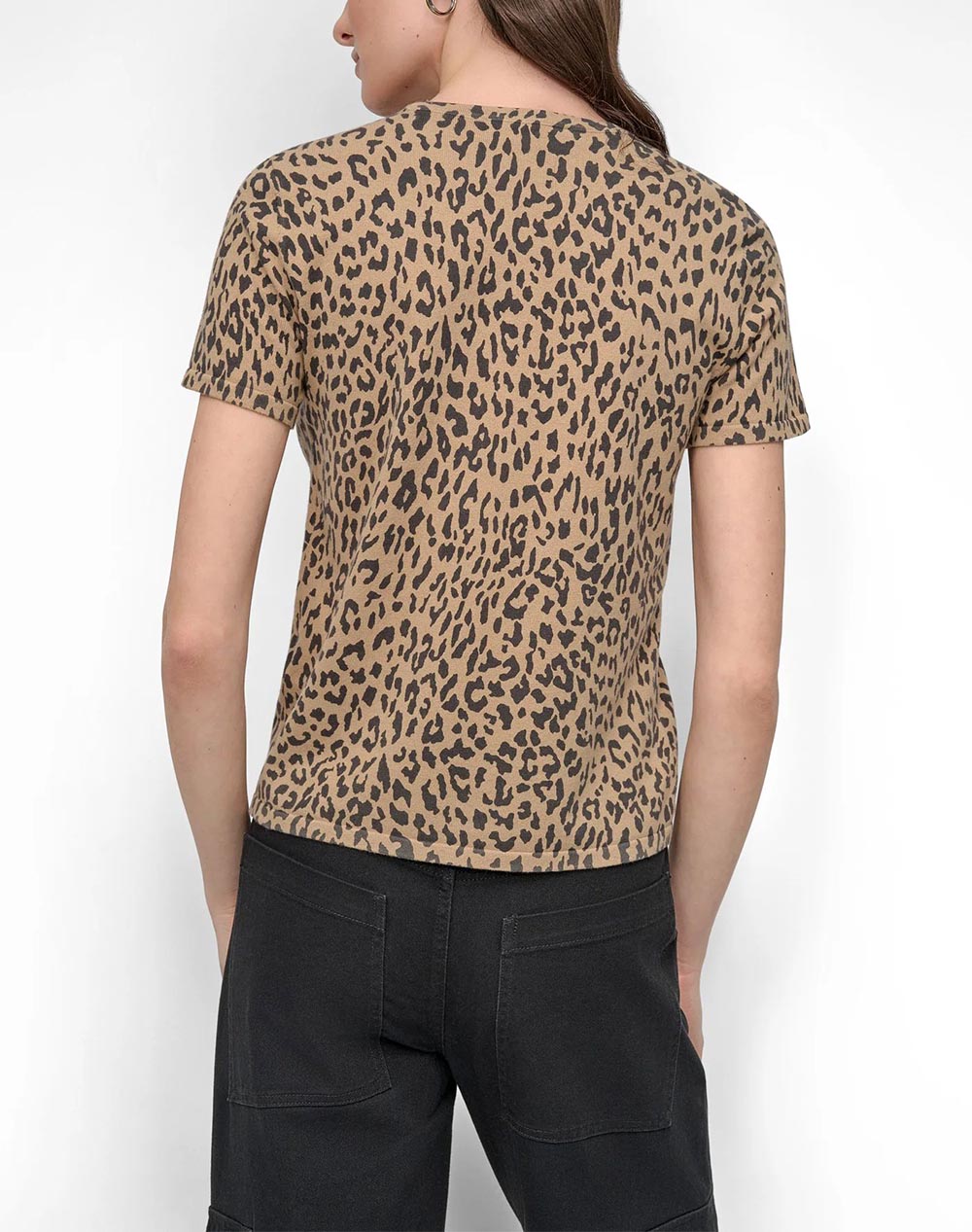 DKNY DJ5R0649 LOGO BLUZA CU MANECA SCURTA DKNY
