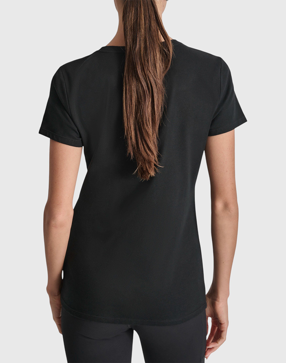 DKNY DP5T9923 LOGO BLUZA CU MANECA LUNGA DKNY