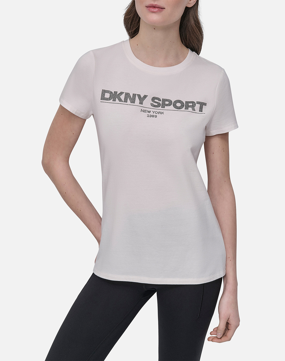 DKNY DP5T1376 LOGO BLUZA CU MANECA SCURTA DKNY