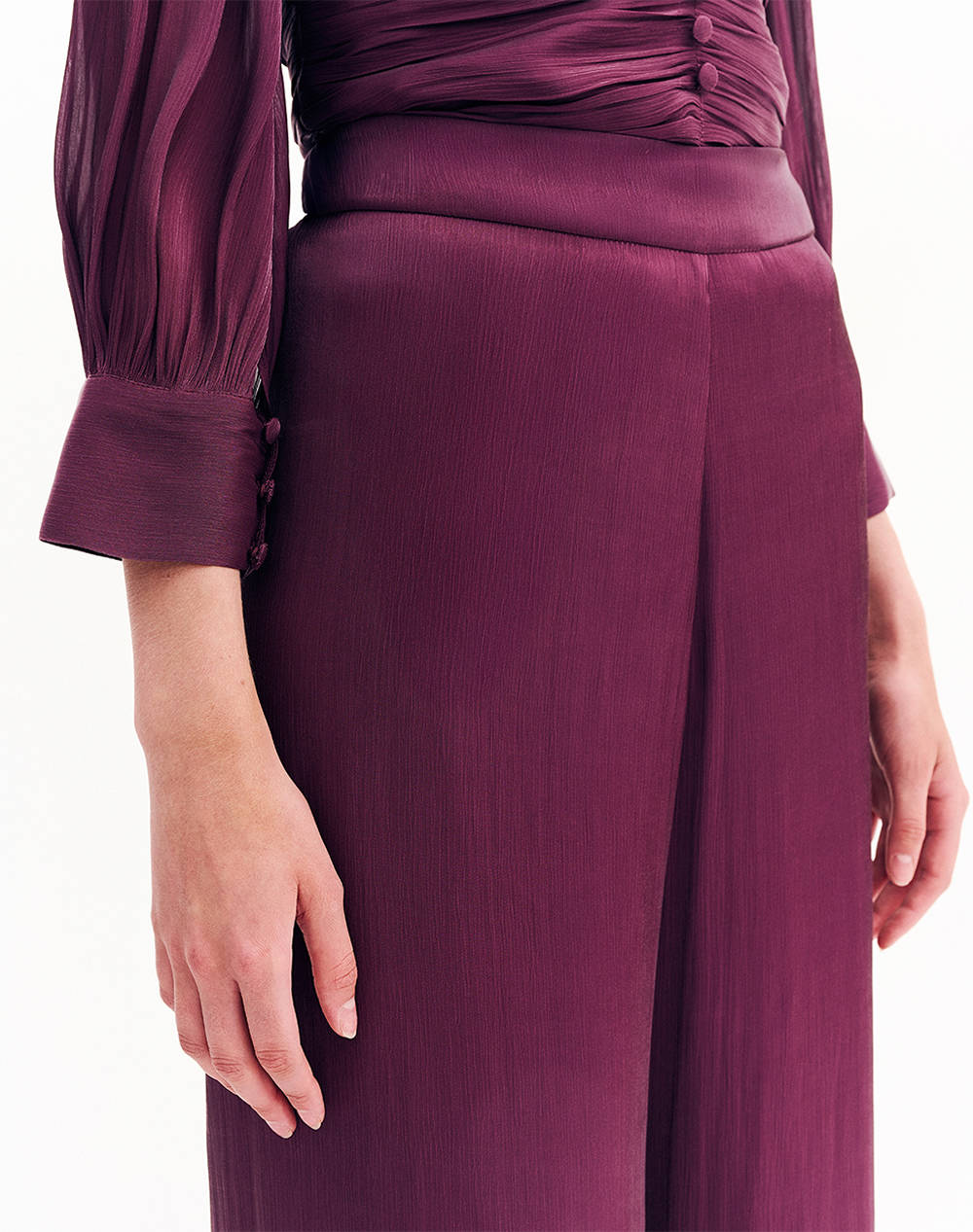 FOREL Pantaloni satin