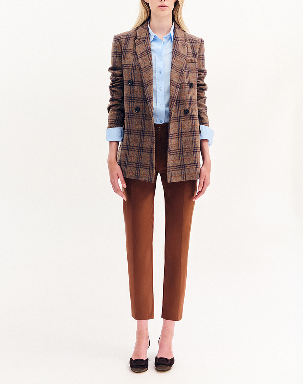 FOREL Sacou in carouri, cu inchidere dubla