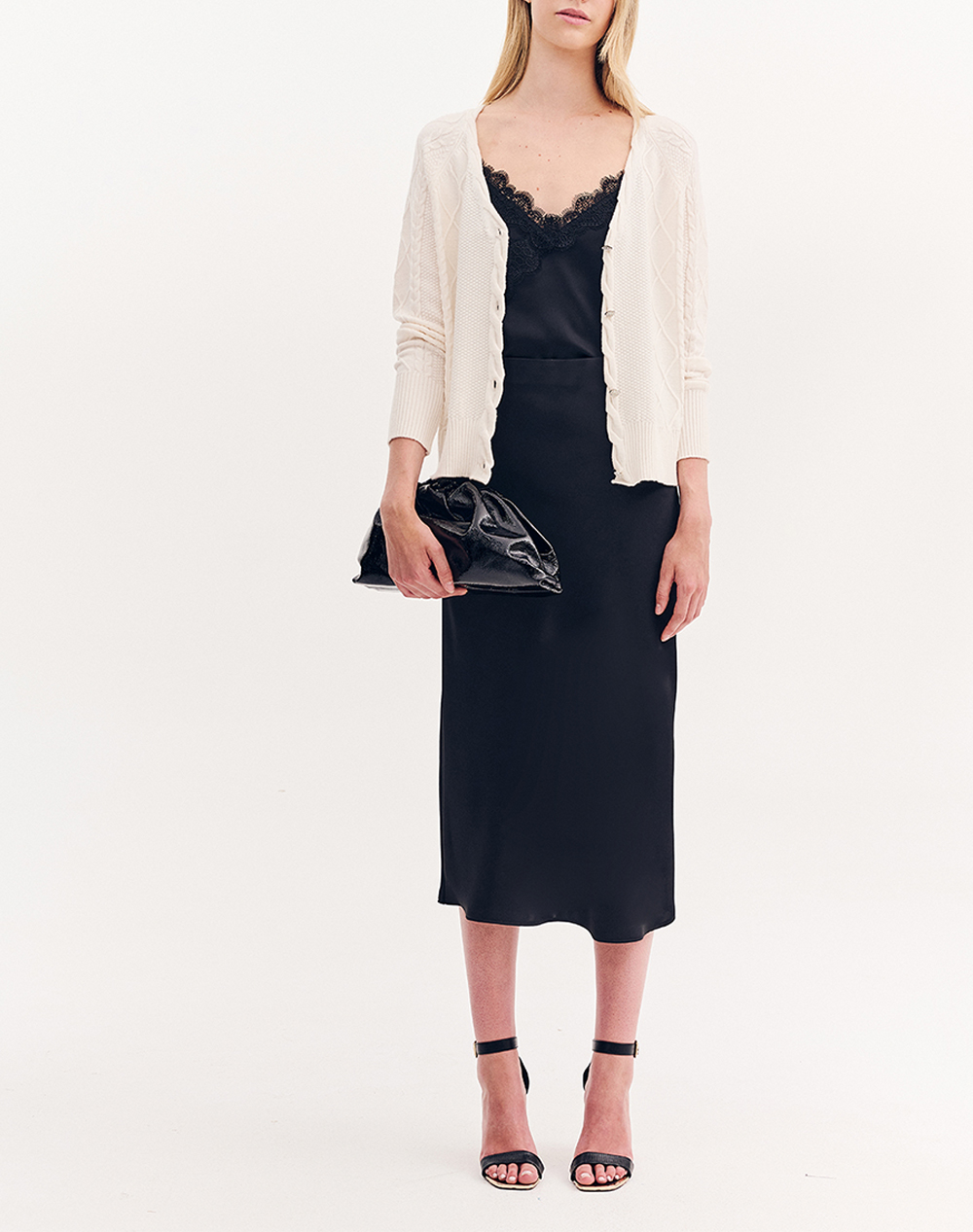 FOREL Cardigan tricotat