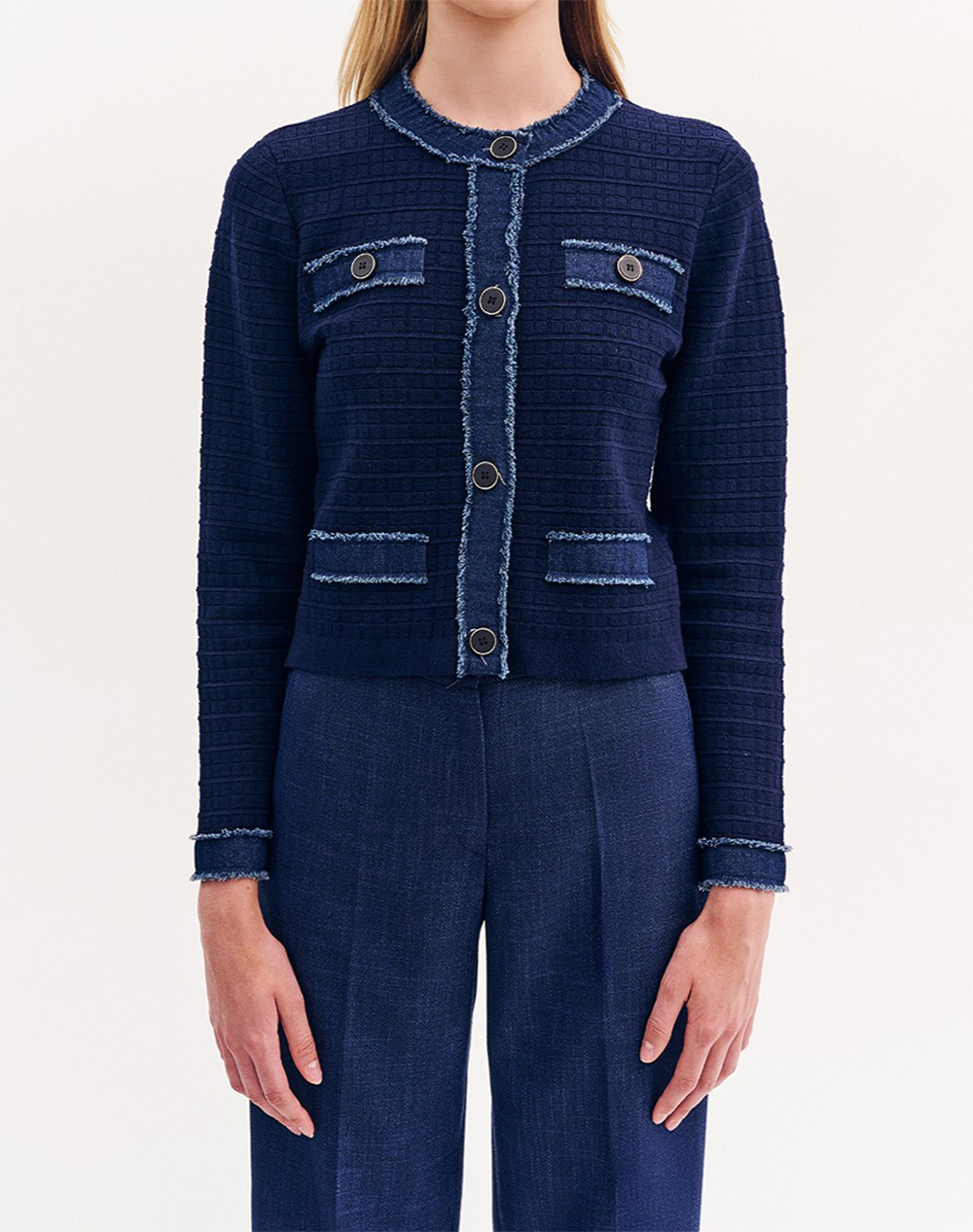 FOREL Cardigan tricotat