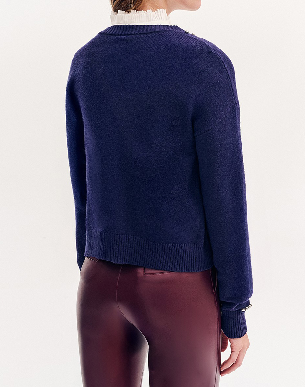 FOREL Cardigan tricotat