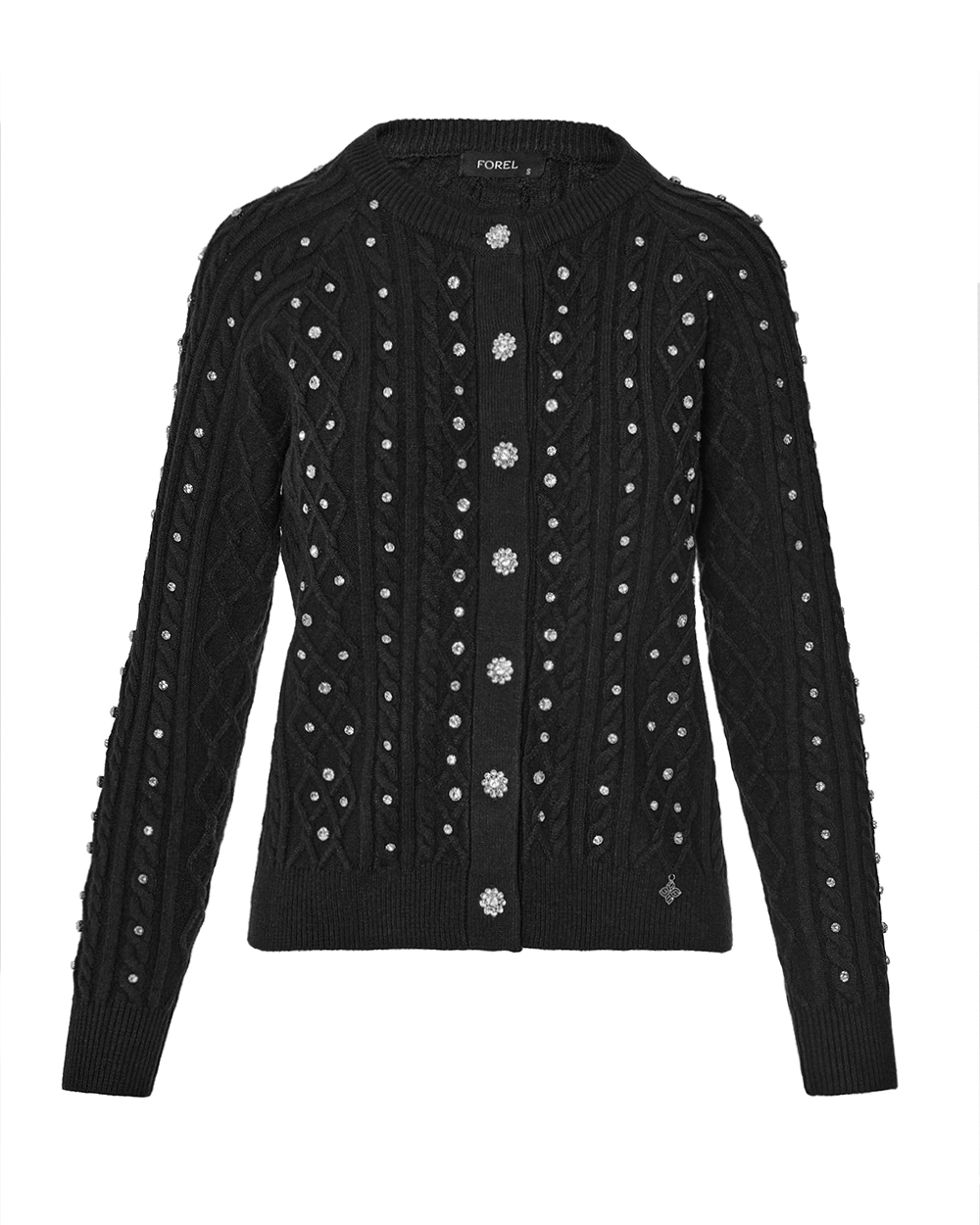 FOREL Cardigan tricotat