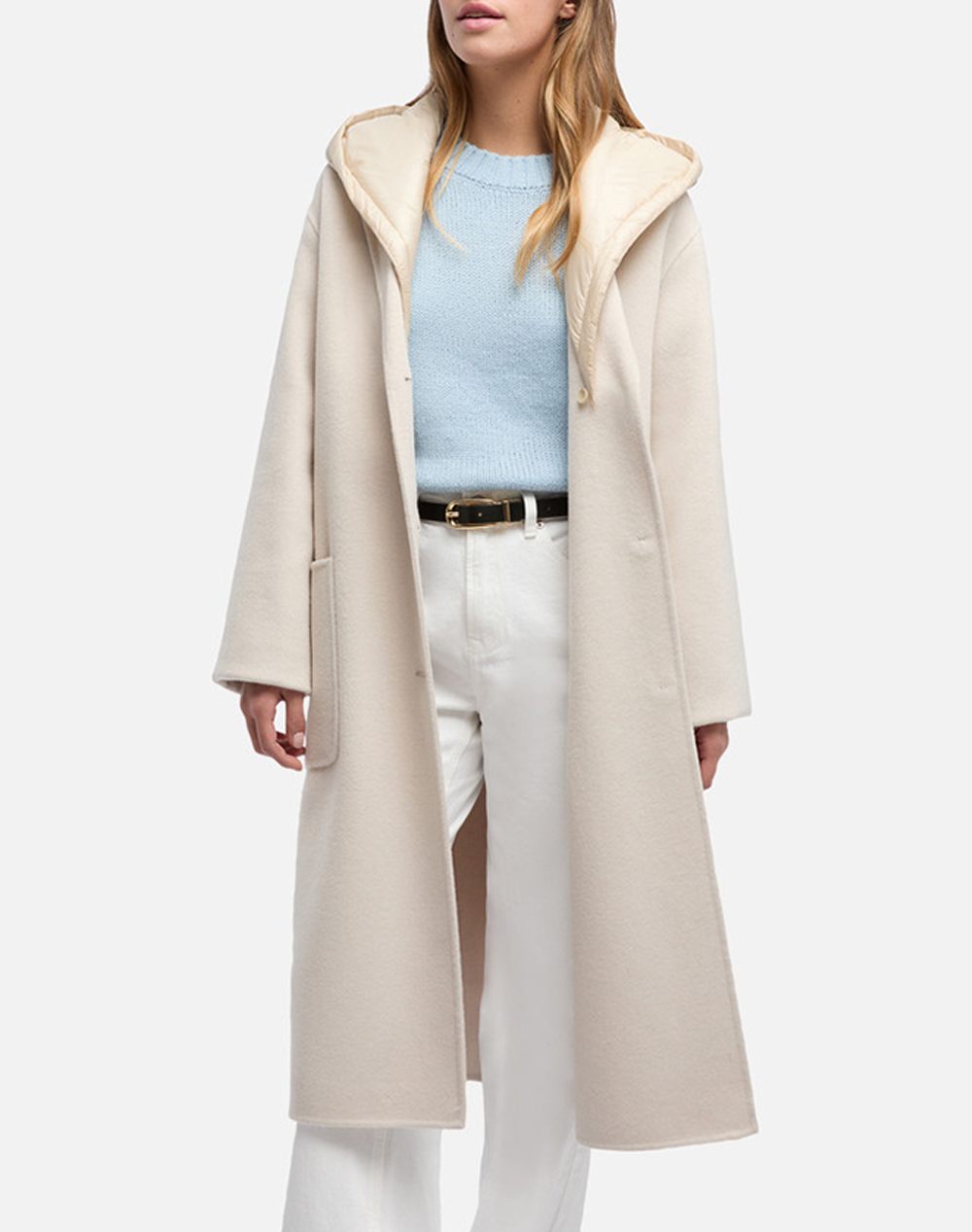 GEOX W RAWELLE B - WOOL BLEND CLOTH