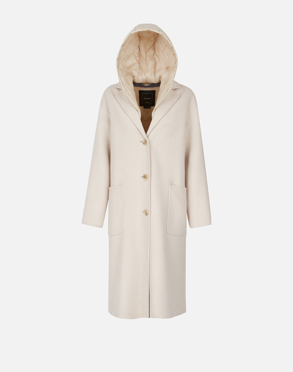 GEOX W RAWELLE B - WOOL BLEND CLOTH