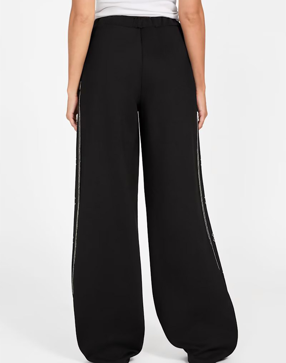 GUESS OCTAVIA WIDE LEG PANTS PANTALONI DE DAMA
