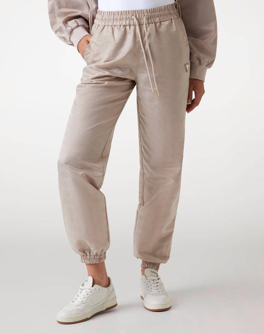 GUESS 4G AOP LONG PANTS PANTALONI DE DAMA