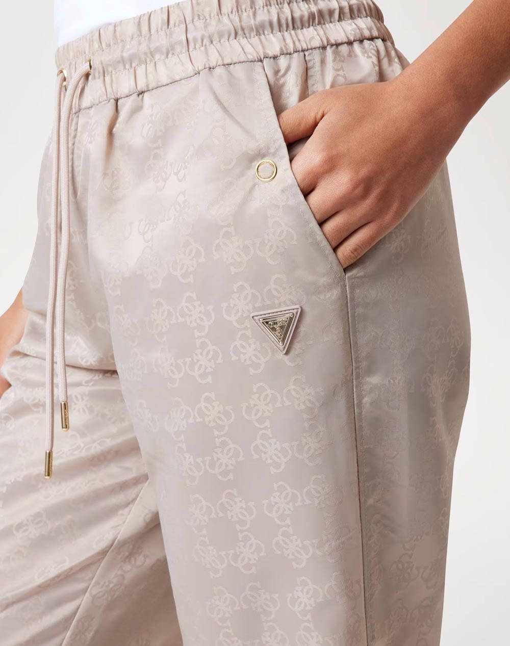 GUESS 4G AOP LONG PANTS PANTALONI DE DAMA