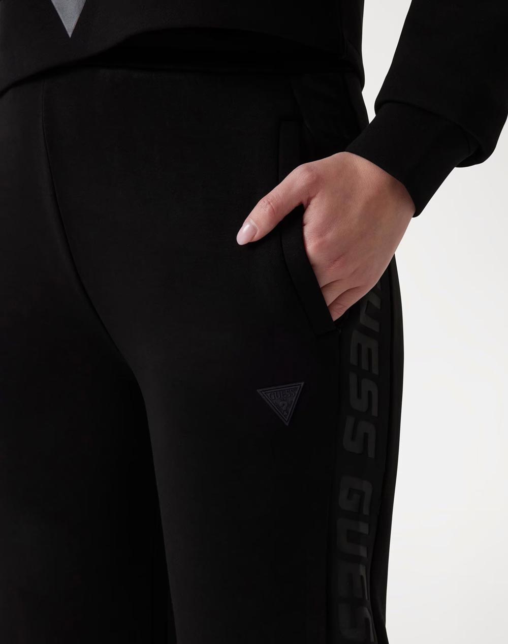 GUESS BRENDA SCUBA STRAIGHT LEG PANT PANTALONI DE DAMA