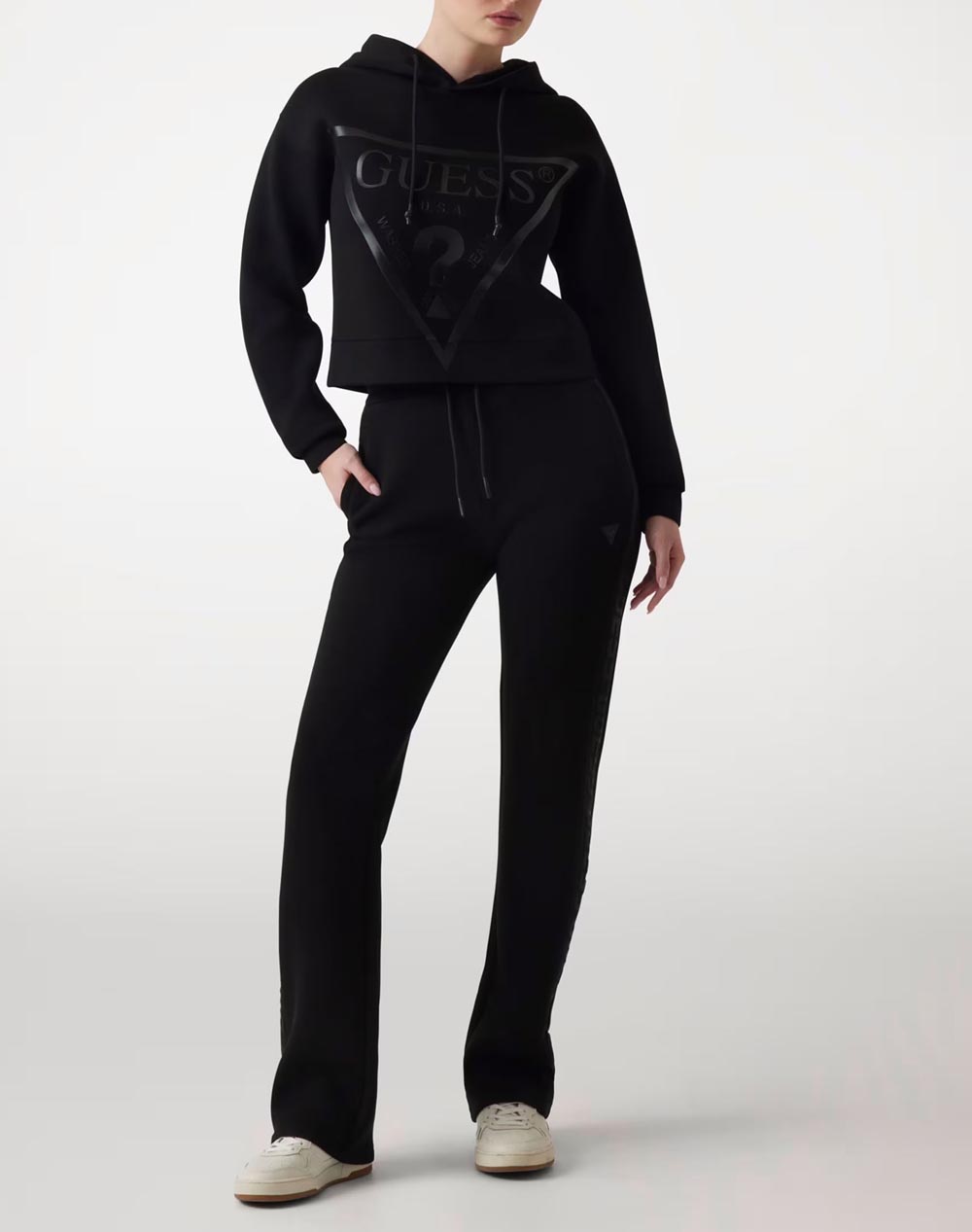 GUESS BRENDA SCUBA STRAIGHT LEG PANT PANTALONI DE DAMA
