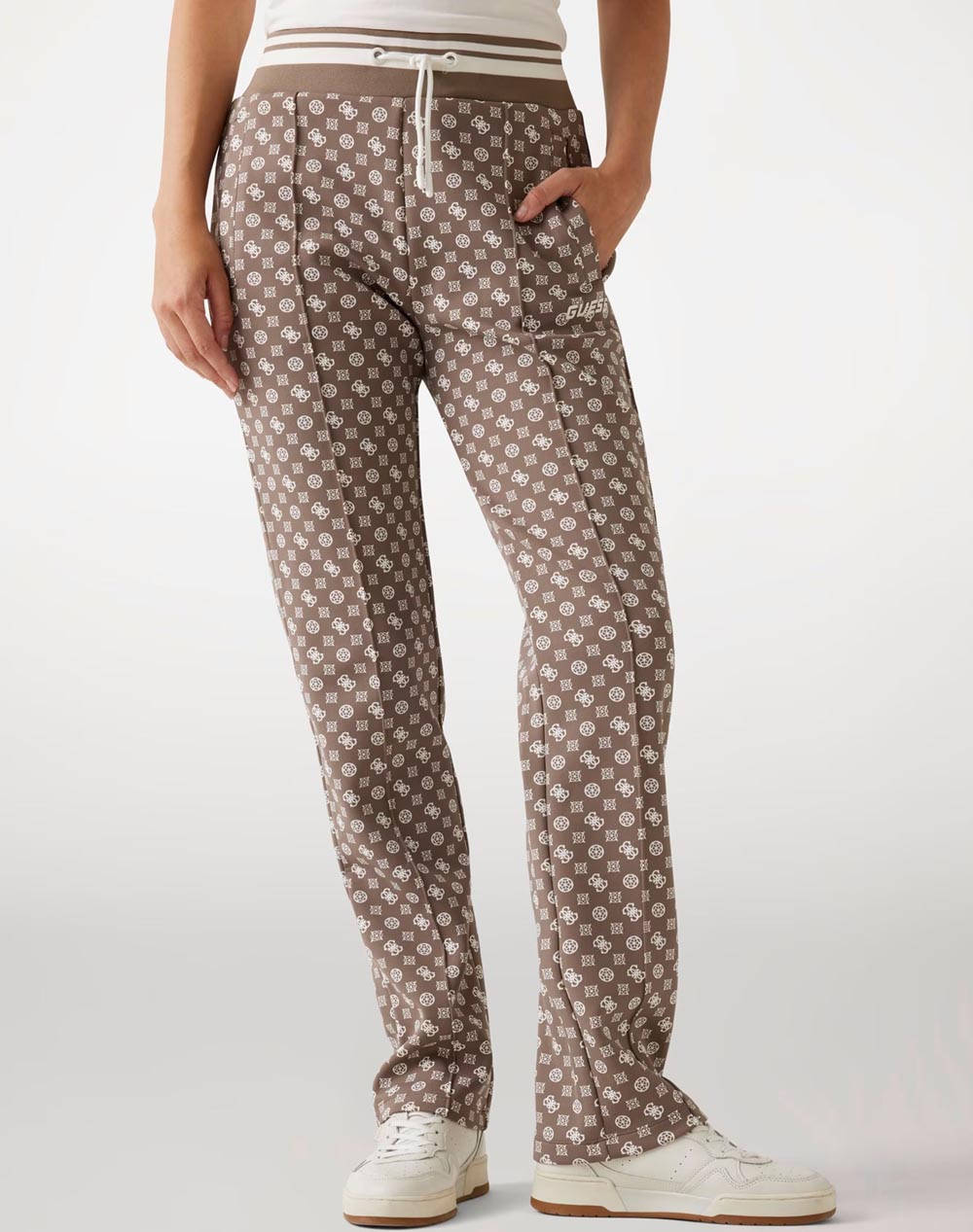 GUESS NEW AGGIE LONG PANT PANTALONI DE DAMA