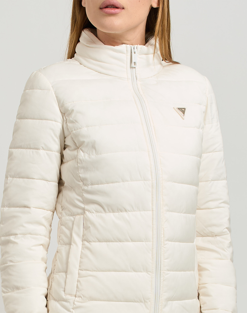 GUESS SOLID HEAVY DIANN PUFFER JACKE GEACA DE DAMA