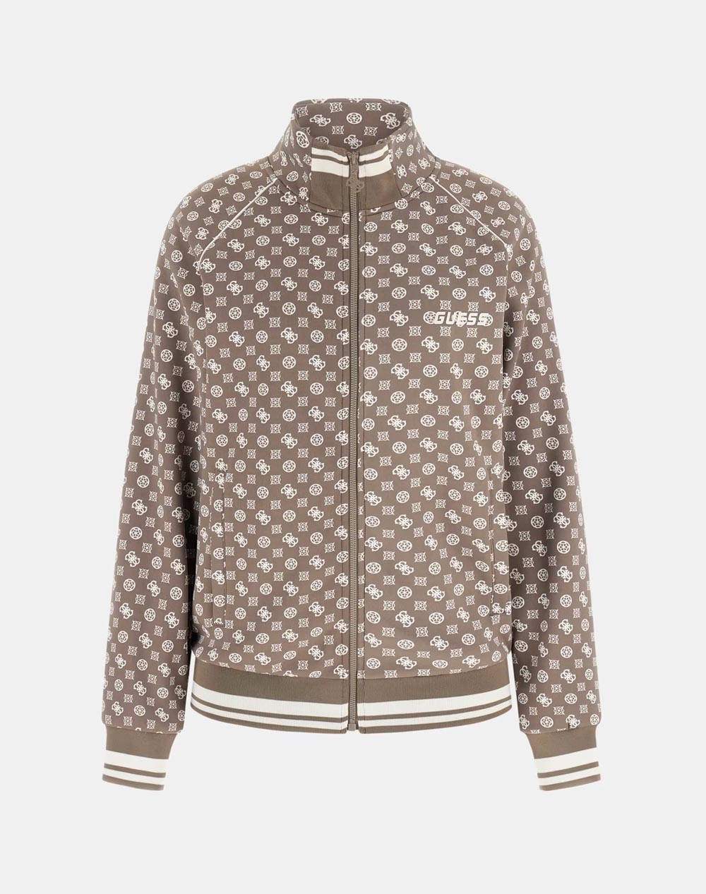 GUESS AGGIE FULL ZIP SWEATSHIRT JACHETA DE DAMA