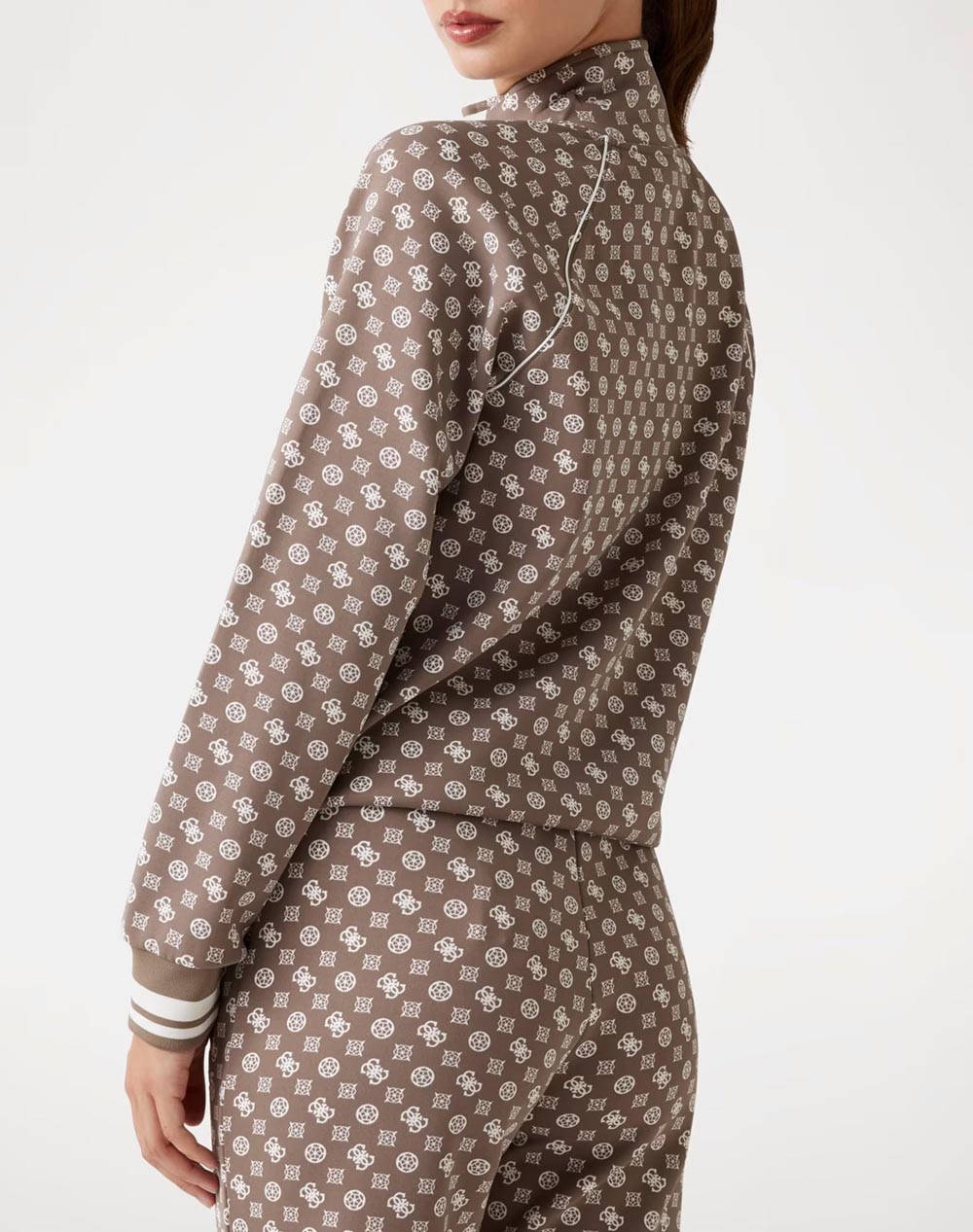 GUESS AGGIE FULL ZIP SWEATSHIRT JACHETA DE DAMA