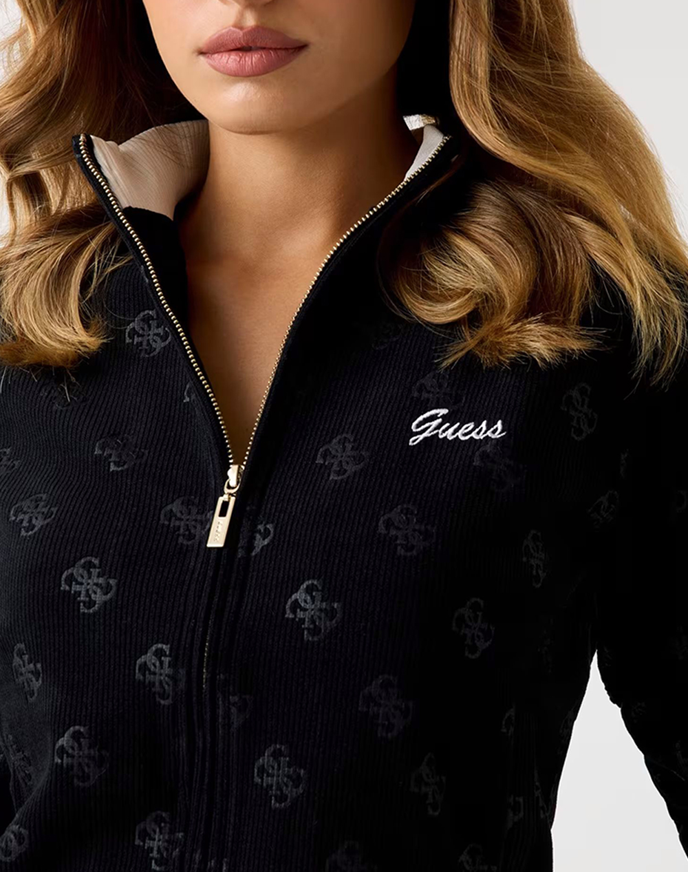 GUESS PAULINA FULL ZIP SWEATSHIRT HANORAC DE DAMA