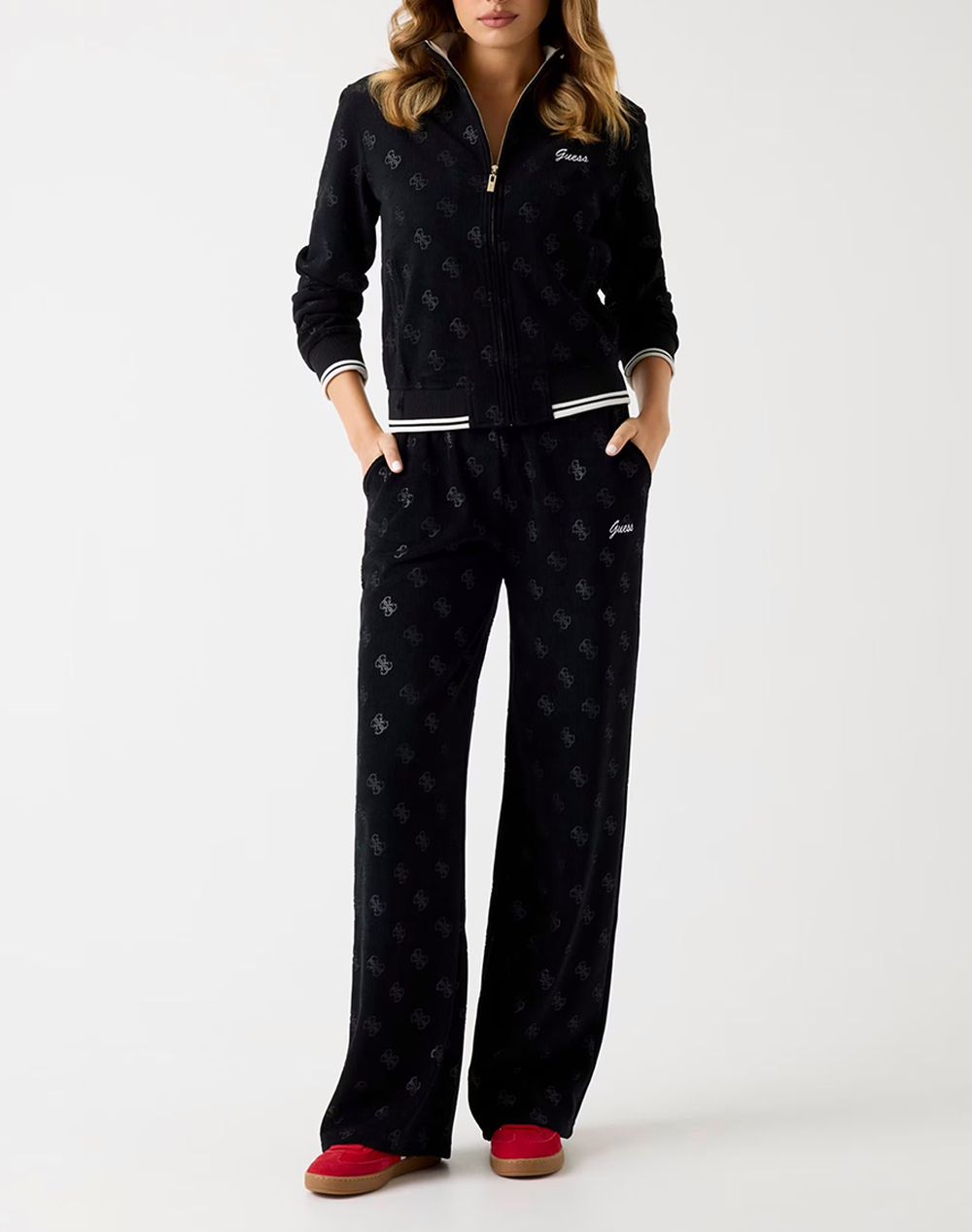 GUESS PAULINA FULL ZIP SWEATSHIRT HANORAC DE DAMA