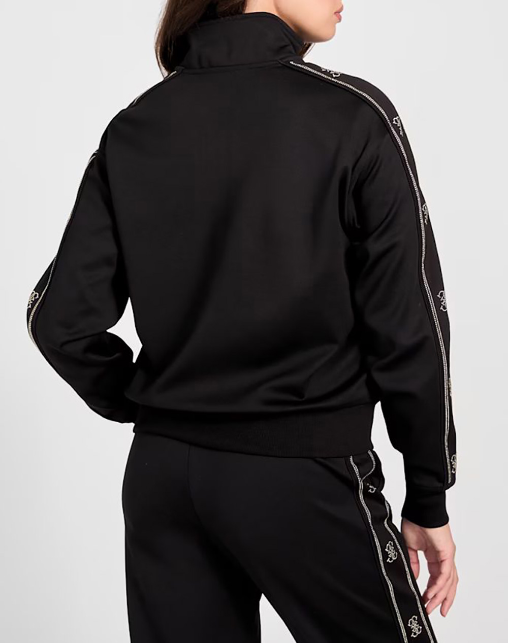 GUESS OCTAVIA HIGH NECK FULL-ZIP SWE HANORAC DE DAMA