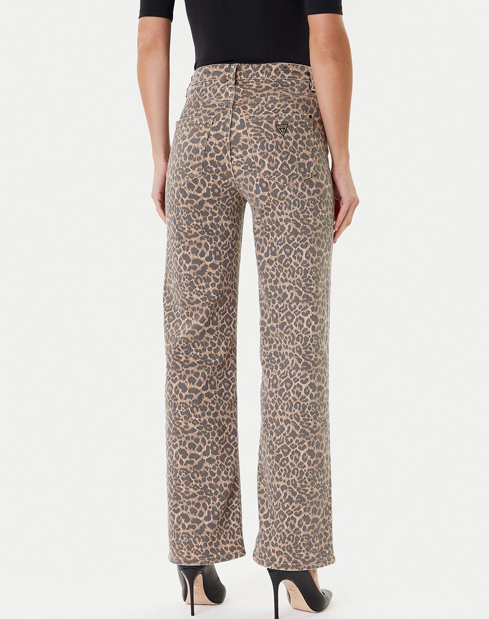 GUESS WIDE LEG PANTALONI DE DAMA