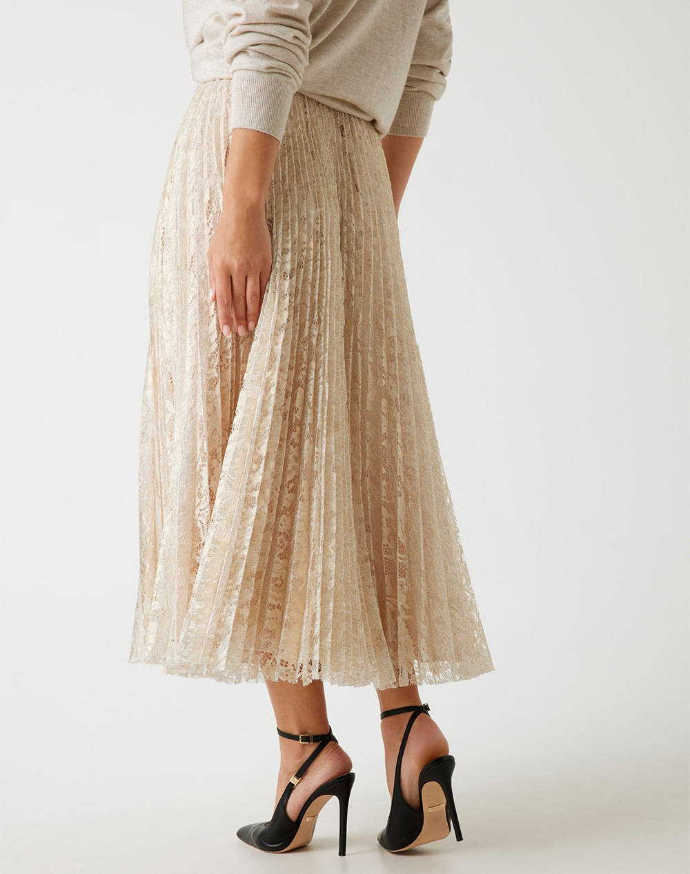 GUESS CHARLOTTE PLEATED SKIRT FUSTA DE DAMA